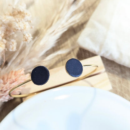 Jonc en cuir (coloris au choix)