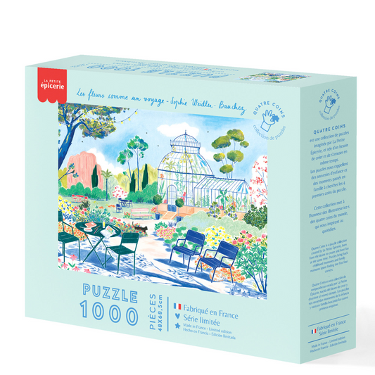 Puzzle Les fleurs comme un voyage 1000 pièces