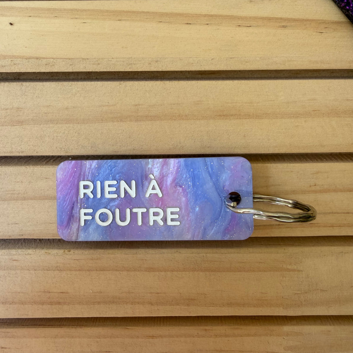 Porte-clés Rien à foutre