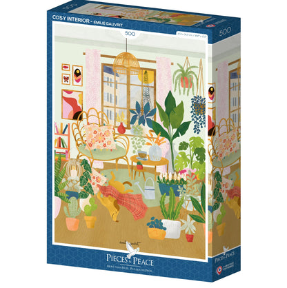 Puzzle Cosy interior 500 pièces