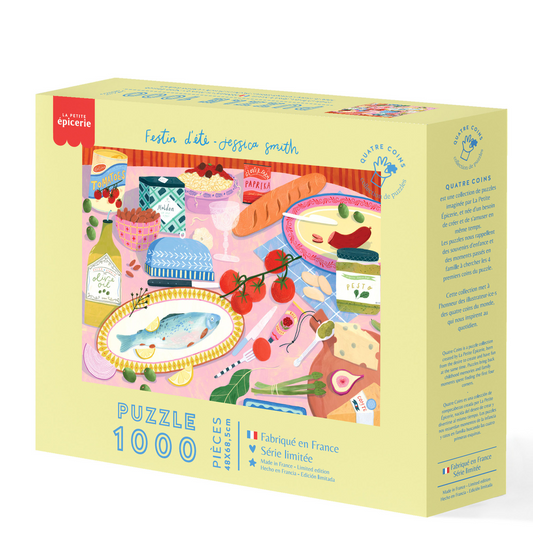 Puzzle Festin d’été 1000 pièces
