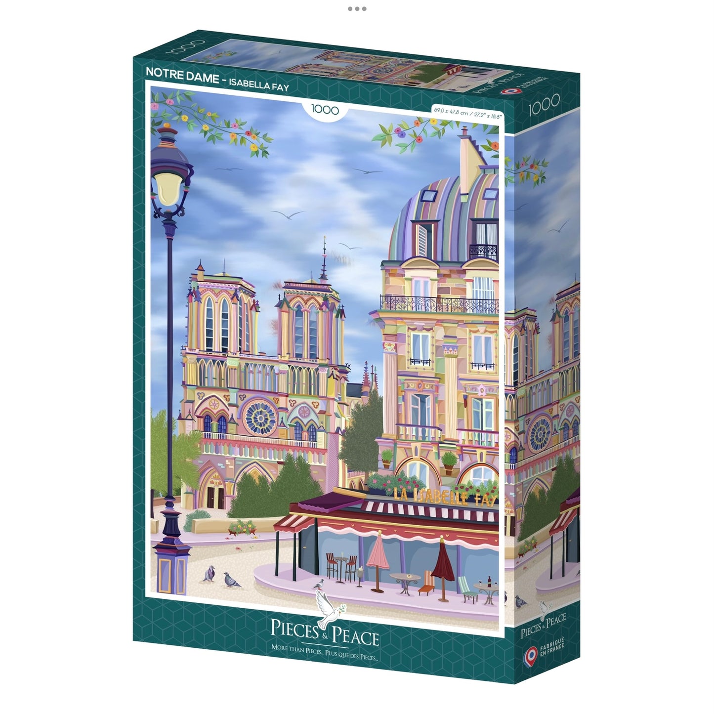 Puzzle Notre dame 1000 pièces