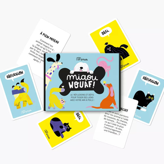 Jeu de société Miaou Wouaf !
