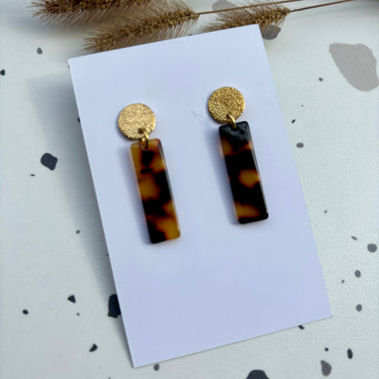 Boucles d’oreilles Charlie léopard