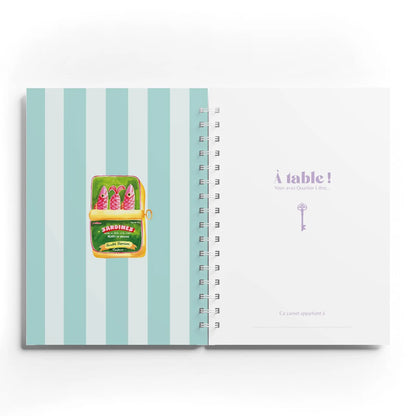 Carnet de recettes Sardines