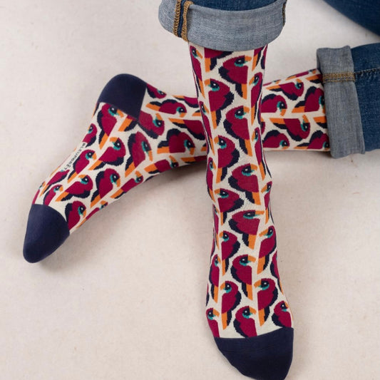 Chaussettes Perroquets T39/42 / T43/46