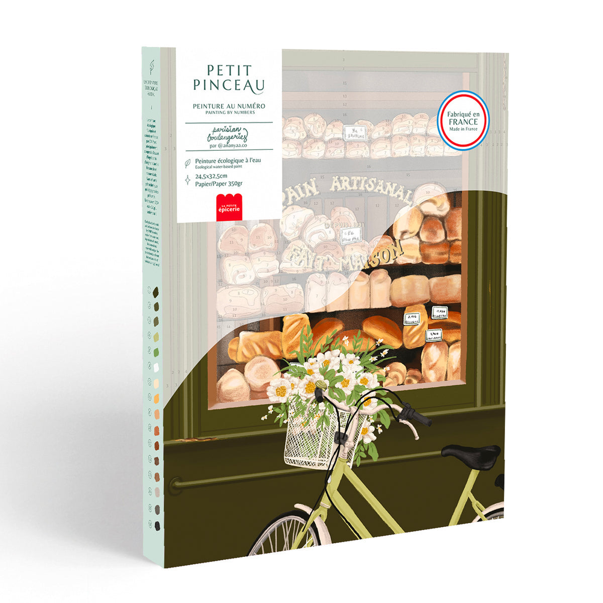 Kit de peinture Boulangeries Parisiennes