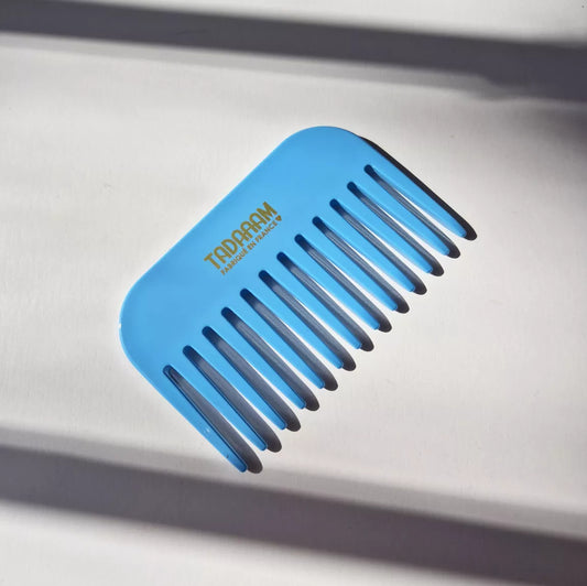 Peigne parfait bleu