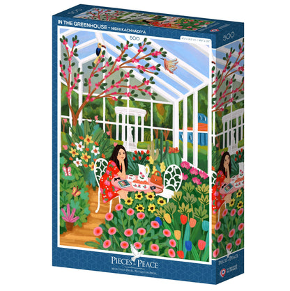 Puzzle In the greenhouse 500 pièces