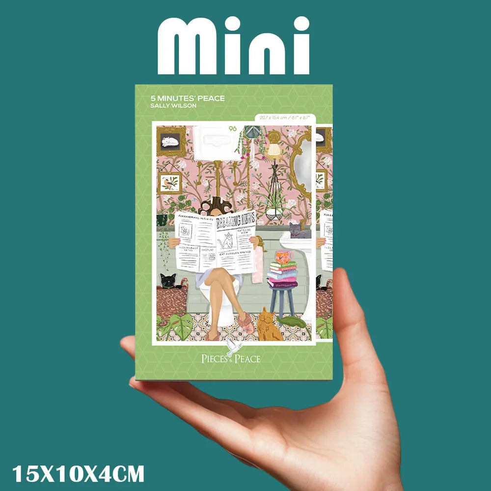 Mini Puzzle 5 Minutes' Peace 96 pièces