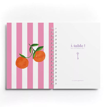 Carnet de recettes Oranges