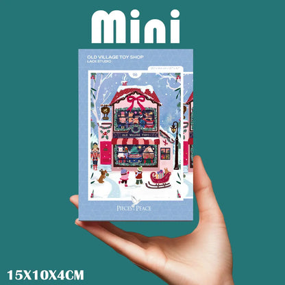 Mini Puzzle Old Village Toy Shop 96 pièces