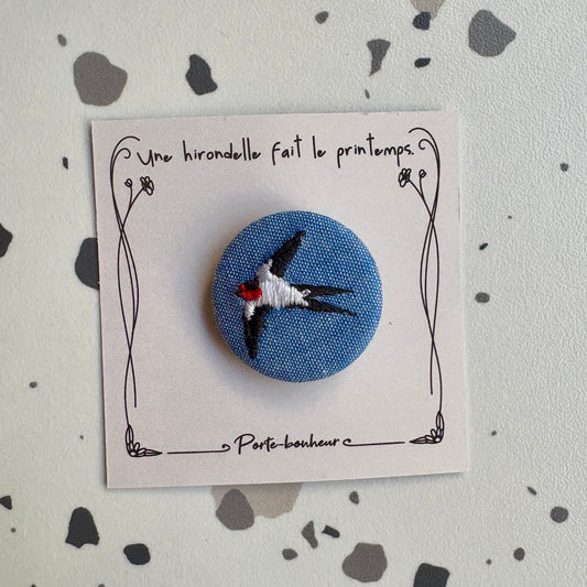 Broche Mini hirondelle