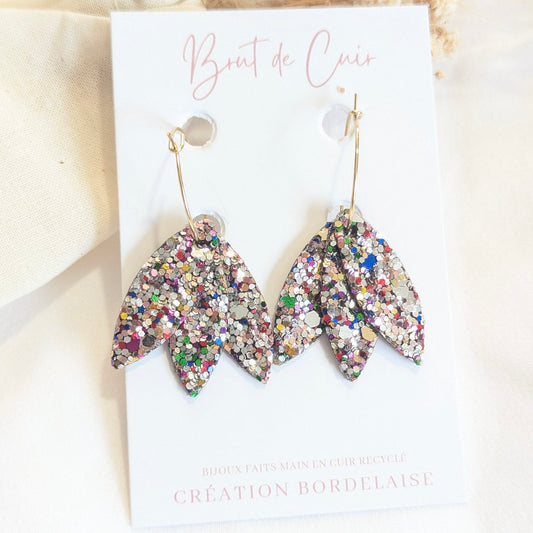 Boucles d'oreilles Anna Multicolore