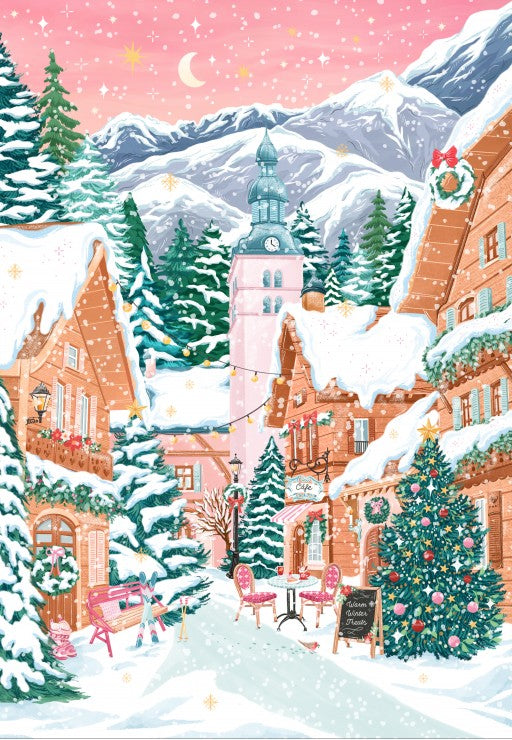Puzzle Megève, Alpes françaises 1000 pièces