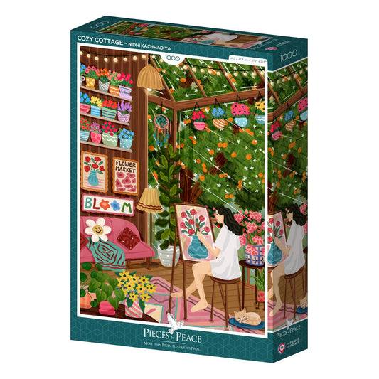 Puzzle Cozy Cottage 1000 pièces