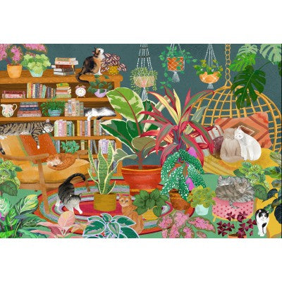 Puzzle Boho cats 1000 pièces