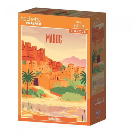 Puzzle Évasion Maroc 500 pièces