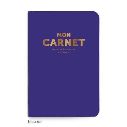 Carnets de poche colorés (couleur au choix)
