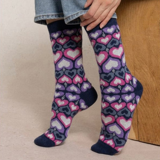 Chaussettes Coeurs Amiral T36/40