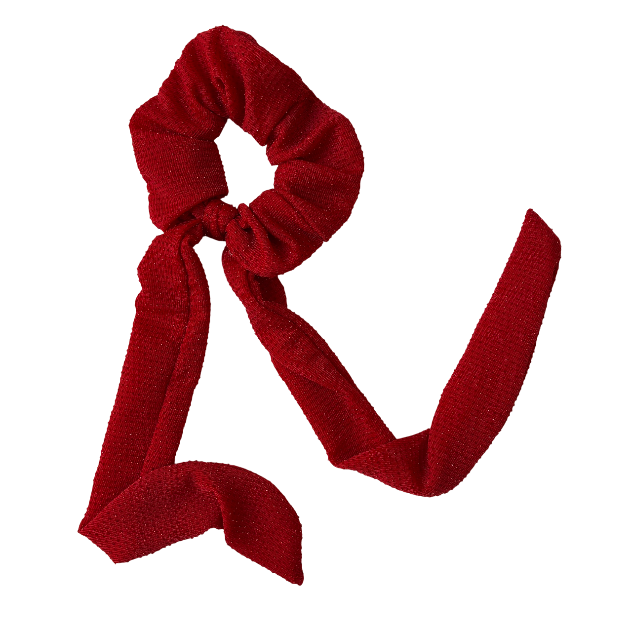 Chouchou ruban red lips