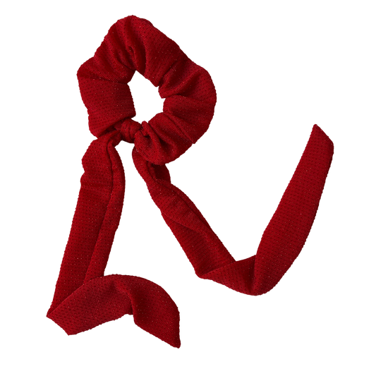 Chouchou ruban red lips