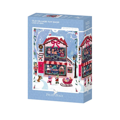 Mini Puzzle Old Village Toy Shop 96 pièces