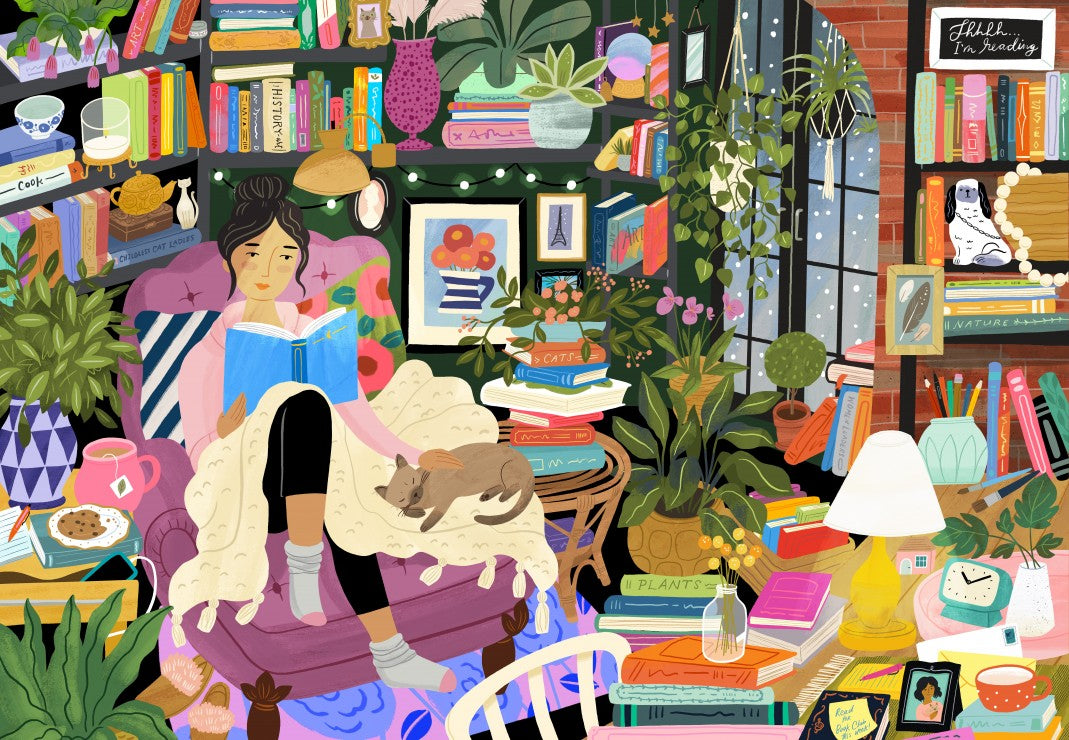 Puzzle Reading Nook 1000 pièces