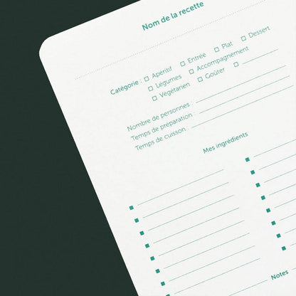 Carnet de Recettes Herboriste lilas
