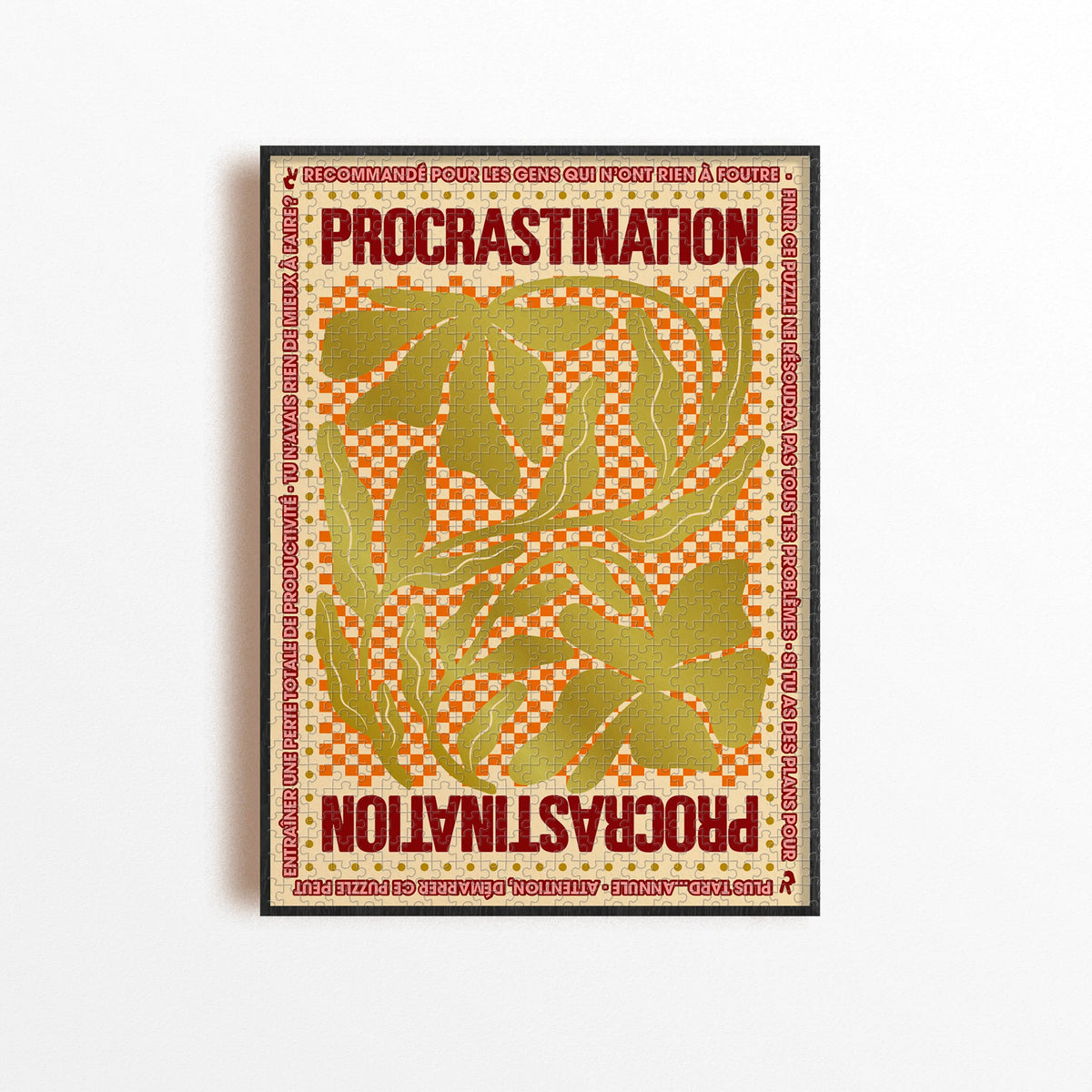 Puzzle Procrastination gold (édition limitée)