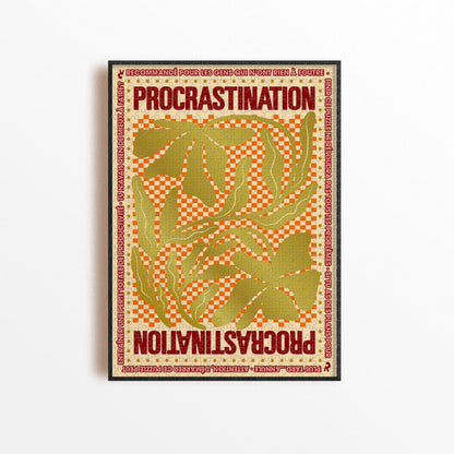 Puzzle Procrastination gold (édition limitée)
