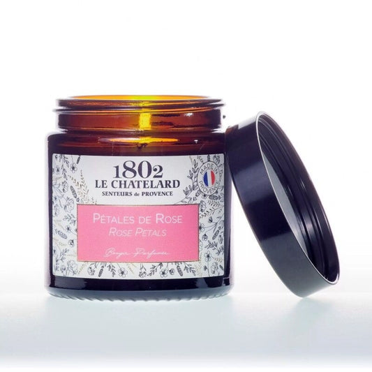 Bougie Pétales de Rose