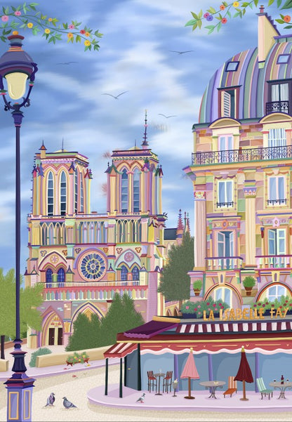 Puzzle Notre dame 1000 pièces