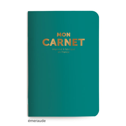 Carnets de poche colorés (couleur au choix)