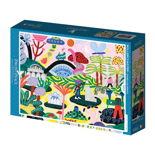 Puzzle Rollercoaster 1500 pièces