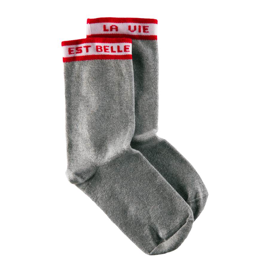 Chaussettes la vie est belle T36-41