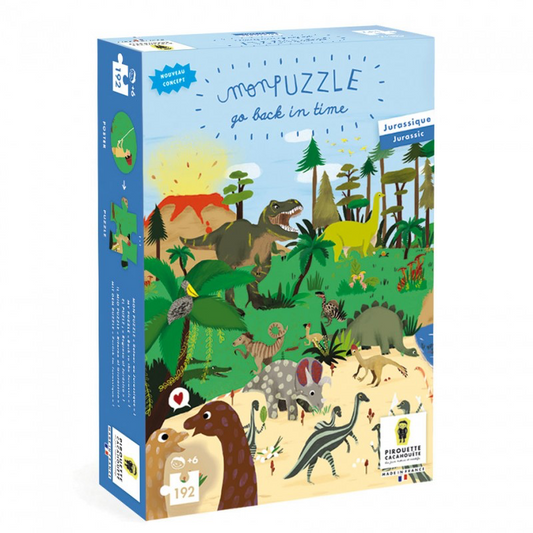 Puzzle Dinosaures jurassique 192 pièces