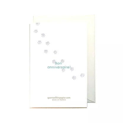 Carte anniversaire Cache ta joie