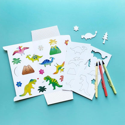 Pochoirs Dinosaures