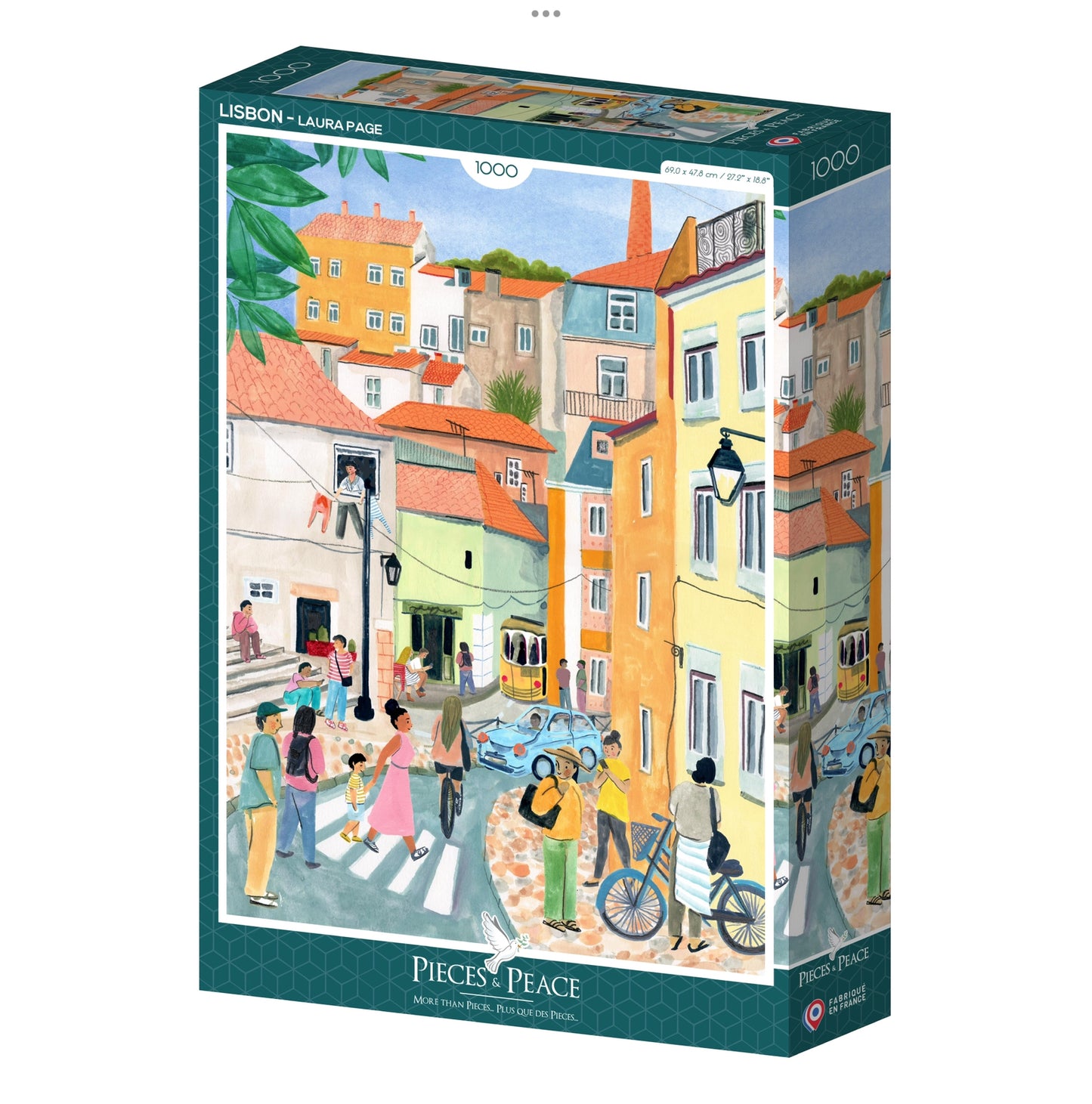Puzzle Lisbon 1000 pièces