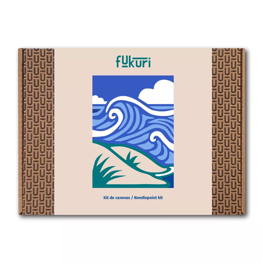 Kit de canevas Vague