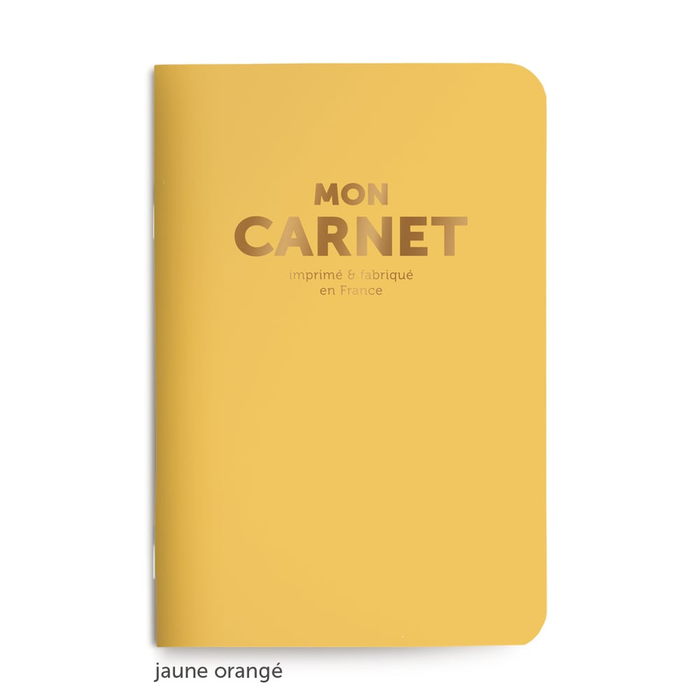 Carnets de poche colorés (couleur au choix)