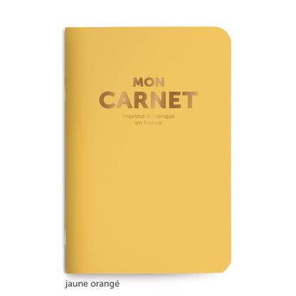 Carnets de poche colorés (couleur au choix)