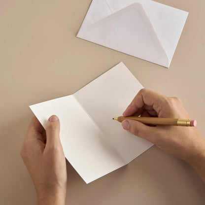 Carte double avec enveloppe - Chats festifs