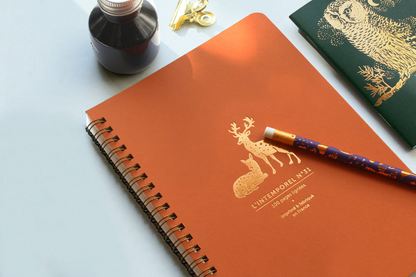Carnet Intemporel Daims rouille