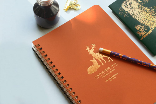 Carnet Intemporel Daims rouille