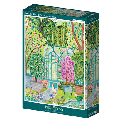Puzzle Jardin secret 1000 pièces