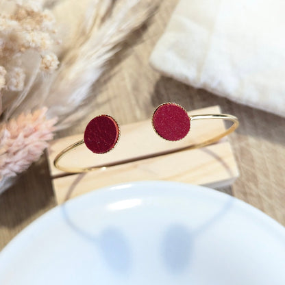 Jonc en cuir (coloris au choix)