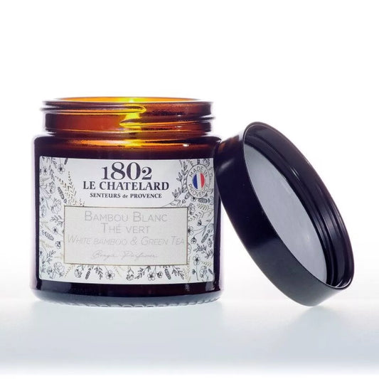 Bougie Bambou Blanc et Thé Vert