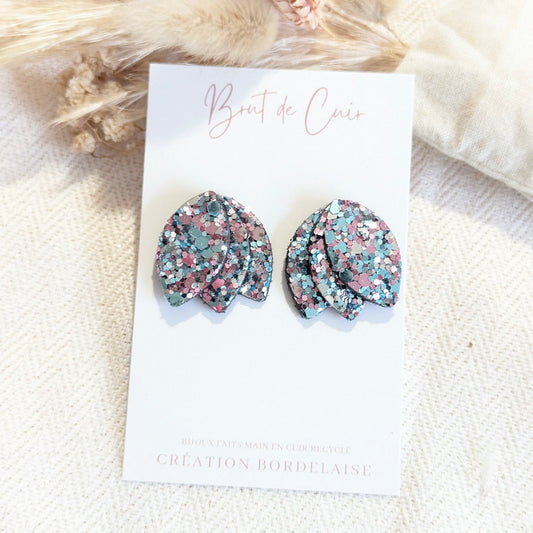 Boucles d’oreilles Romy pastel